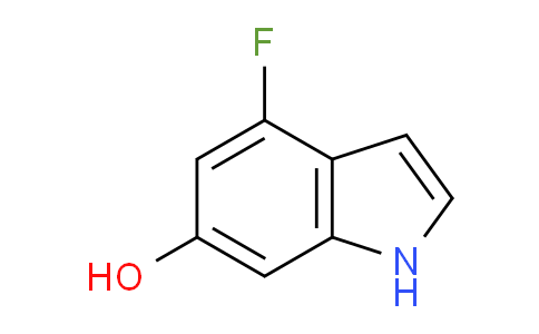CAS No. 1227579-58-9, 4-fluoro-1H-indol-6-ol