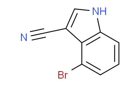CAS No. 903131-13-5, 4-bromo-1H-indole-3-carbonitrile