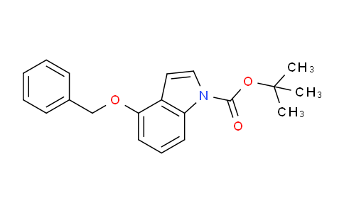 CAS No. 903131-59-9, 4-Benzyloxy-1-tert-butoxycarbonylindole
