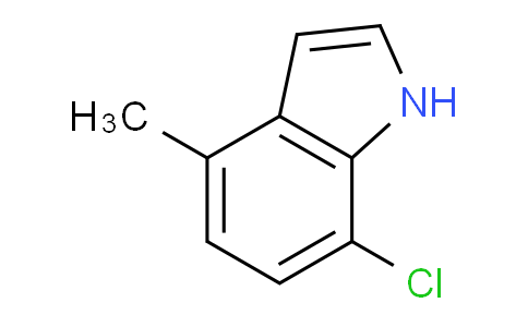 CAS No. 941294-27-5, 7-Chloro-4-methyl-1H-indole