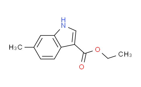CAS No. 100821-48-5, Ethyl 6-methyl-1H-indole-3-carboxylate