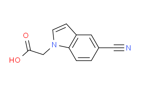 CAS No. 202124-67-2, 5-Cyanoindole-1-acetic acid