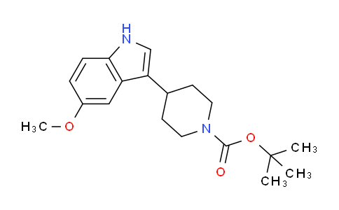 CAS No. 951174-11-1, tert-butyl 4-(5-methoxy-1H-indol-3-yl)piperidine-1-carboxylate
