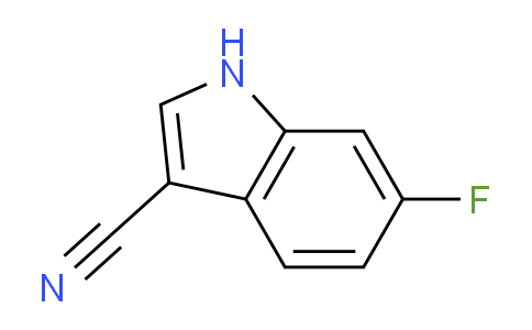 CAS No. 1043601-53-1, 6-Fluoro-1H-indole-3-carbonitrile