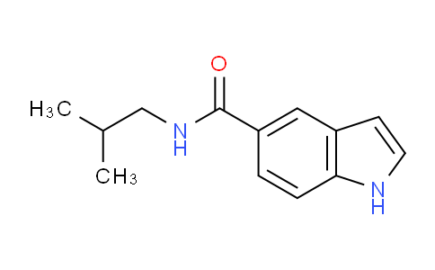 CAS No. 104447-76-9, N-isobutyl-1H-indole-5-carboxamide