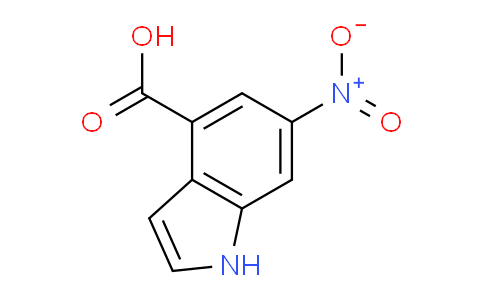 CAS No. 1082040-51-4, 6-nitro-1H-indole-4-carboxylic acid