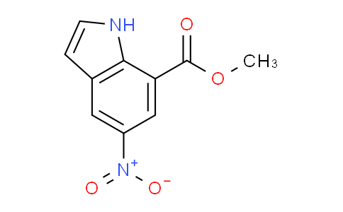 CAS No. 1082040-74-1, Methyl 5-nitro-1H-indole-7-carboxylate