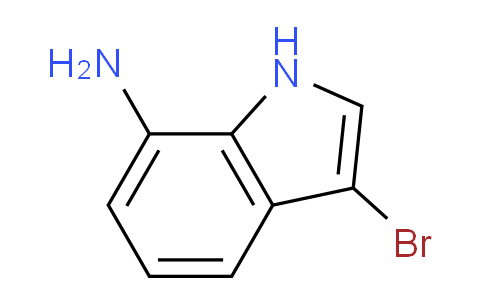 CAS No. 1084328-82-4, 3-Bromo-1H-indol-7-ylamine