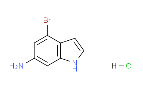 CAS No. 1134753-48-2, 4-bromo-1H-indol-6-amine hydrochloride