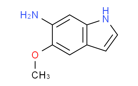 CAS No. 1246965-06-9, 5-methoxy-1H-indol-6-amine
