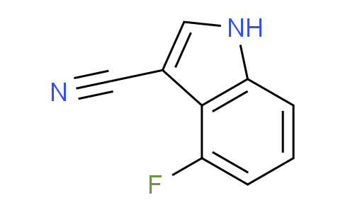 CAS No. 1260759-82-7, 4-fluoro-1H-indole-3-carbonitrile