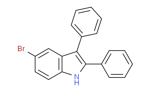 CAS No. 1259224-11-7, 5-Bromo-2,3-diphenyl-1H-indole