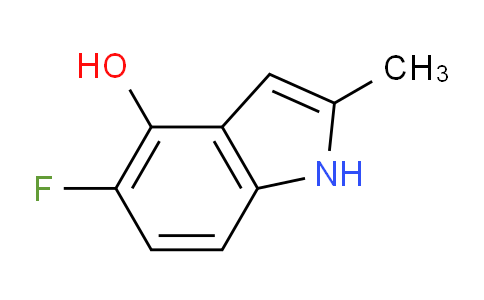 CAS No. 1260774-25-1, 5-fluoro-2-methyl-1H-indol-4-ol