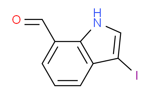 CAS No. 1251834-02-2, 3-iodo-1H-indole-7-carbaldehyde