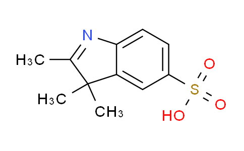 CAS No. 132557-72-3, 2,3,3-Trimethyl-3H-indole-5-sulfonic acid