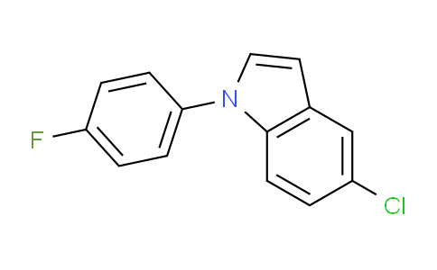 CAS No. 138900-22-8, 5-Chloro-1-(4-fluorophenyl)-1H-indole
