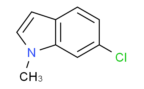 CAS No. 155868-51-2, 6-Chloro-1-methyl-1H-indole