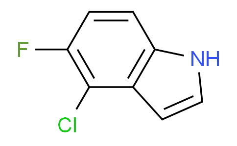 CAS No. 169674-02-6, 4-chloro-5-fluoro-1H-indole