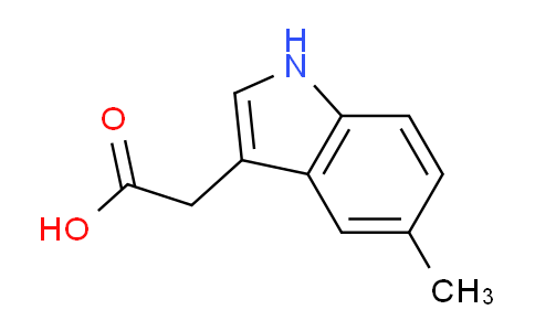 CAS No. 1912-47-6, (5-Methyl-1H-indol-3-yl)-acetic acid