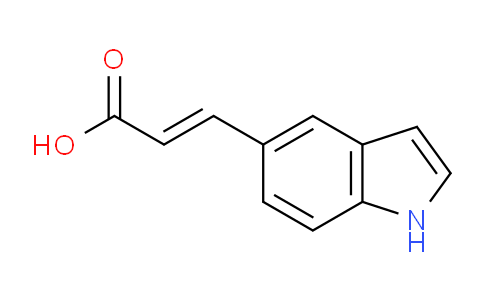 CAS No. 179626-79-0, (E)-3-(1H-indol-5-yl)acrylic acid