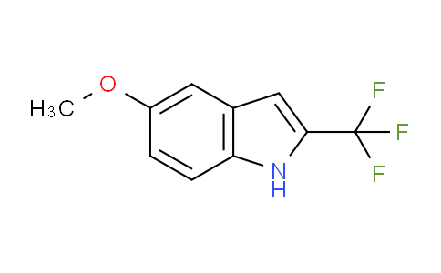 CAS No. 174734-34-0, 5-methoxy-2-(trifluoromethyl)-1H-indole
