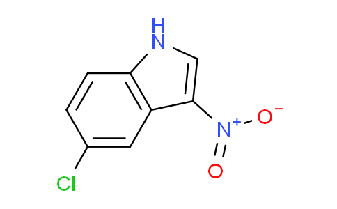 CAS No. 213542-01-9, 5-chloro-3-nitro-1H-indole