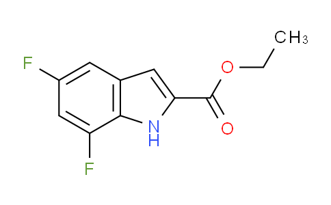 Ethyl 5,7-difluoro-1H-indole-2-carboxylate