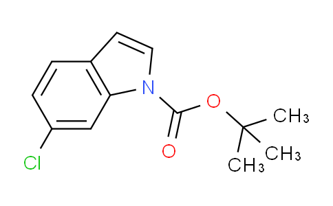 CAS No. 323580-68-3, 1-Boc-6-chloroindole