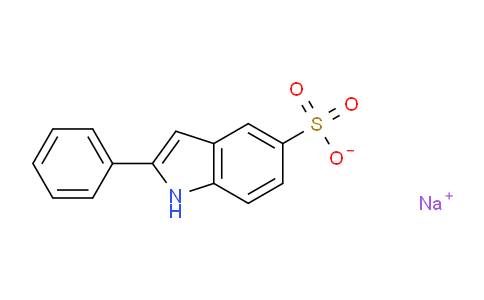 CAS No. 119205-39-9, Sodium 2-phenyl-1H-indole-5-sulfonate