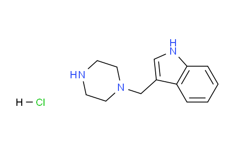 CAS No. 114746-66-6, 3-(Piperazin-1-ylmethyl)-1H-indole hydrochloride