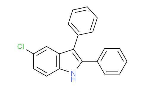 CAS No. 52598-02-4, 5-Chloro-2,3-diphenyl-1H-indole