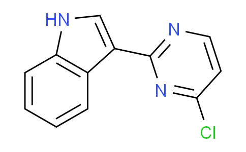 CAS No. 1146080-35-4, 3-(4-Chloropyrimidin-2-yl)-1H-indole