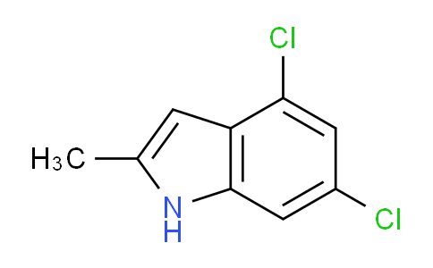 CAS No. 886362-21-6, 4,6-Dichloro-2-methylindole