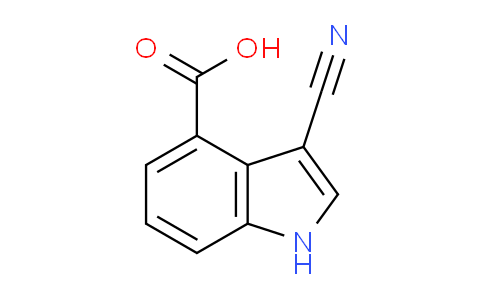 CAS No. 889942-85-2, 3-cyano-1H-indole-4-carboxylic acid