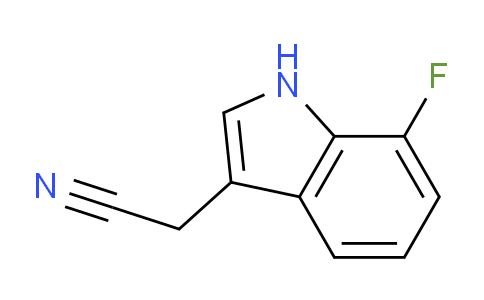 CAS No. 959236-14-7, 2-(7-fluoro-1H-indol-3-yl)acetonitrile
