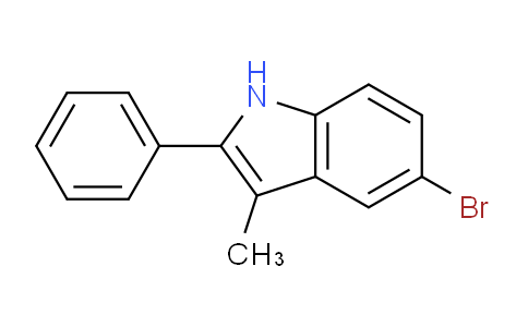 CAS No. 848749-72-4, 5-bromo-3-methyl-2-phenyl-1H-indole