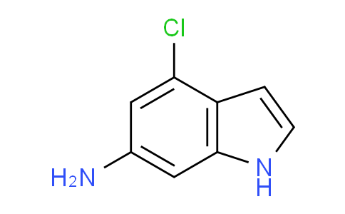 CAS No. 885520-22-9, 4-chloro-1H-indol-6-amine