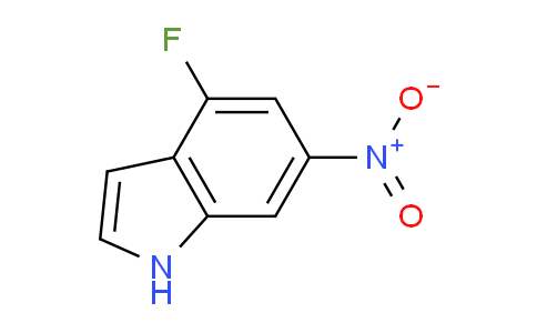 CAS No. 885520-28-5, 4-fluoro-6-nitro-1H-indole