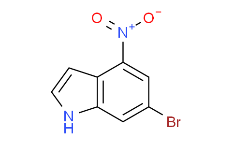 CAS No. 885520-50-3, 6-bromo-4-nitro-1H-indole