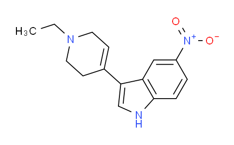 CAS No. 1152720-77-8, 3-(1-ethyl-1,2,3,6-tetrahydropyridin-4-yl)-5-nitro-1H-indole
