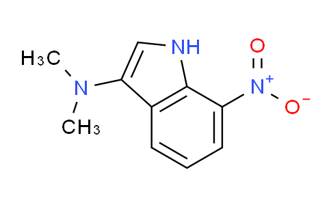 CAS No. 1654-34-8, N,N-dimethyl-7-nitro-1H-indol-3-amine
