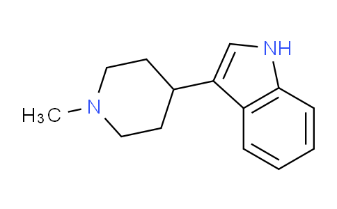 CAS No. 17403-07-5, 3-(1-methylpiperidin-4-yl)-1H-indole