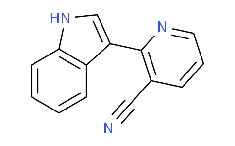 CAS No. 3191-30-8, 2-(1H-indol-3-yl)nicotinonitrile
