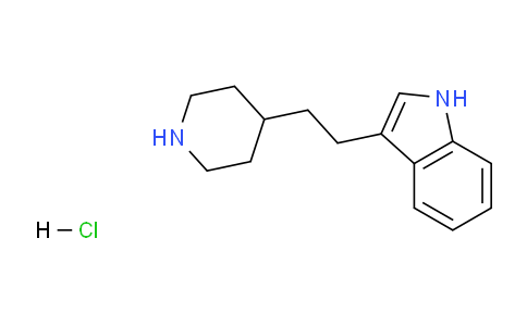 CAS No. 63845-42-1, 3-(2-(piperidin-4-yl)ethyl)-1H-indole hydrochloride