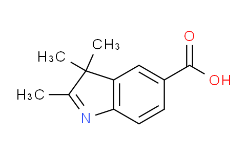 CAS No. 84100-84-5, 2,3,3-trimethyl-3H-indole-5-carboxylic acid