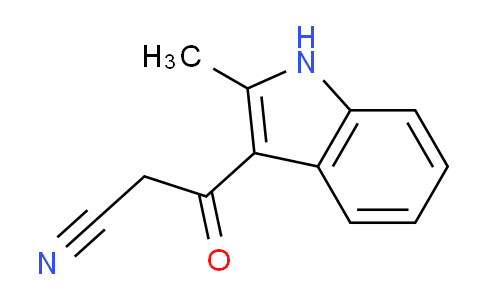 CAS No. 76397-72-3, 3-(2-Methyl-1H-indol-3-yl)-3-oxopropanenitrile