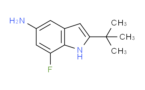 CAS No. 952664-95-8, 2-(tert-butyl)-7-fluoro-1H-indol-5-amine