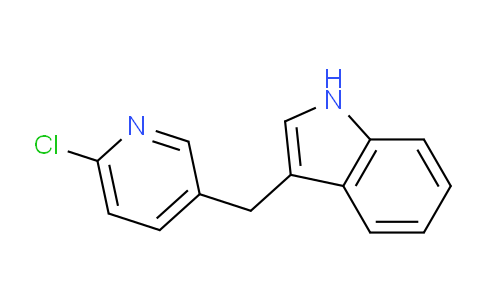 CAS No. 1146080-32-1, 3-((6-chloropyridin-3-yl)methyl)-1H-indole