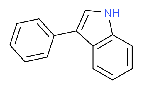 CAS No. 1504-16-1, 3-phenyl-1H-indole