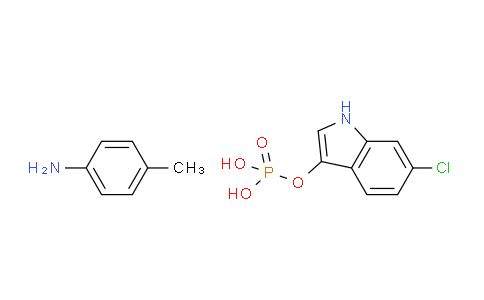 CAS No. 159954-33-3, p-toluidine 6-chloro-1H-indol-3-yl phosphate